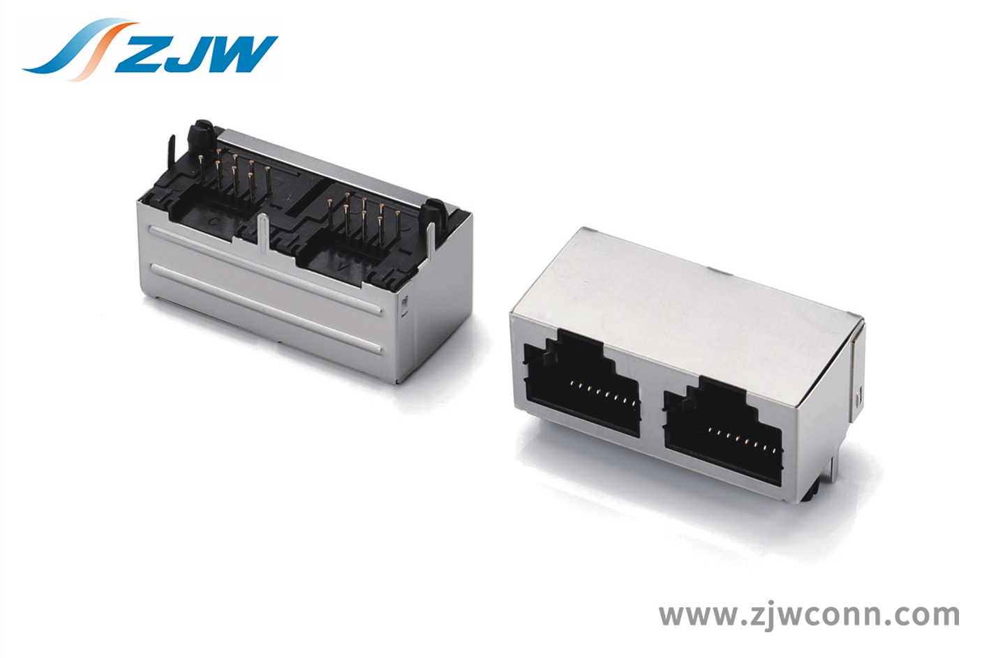 RJ-5JD-1X2PORT-90°DIP