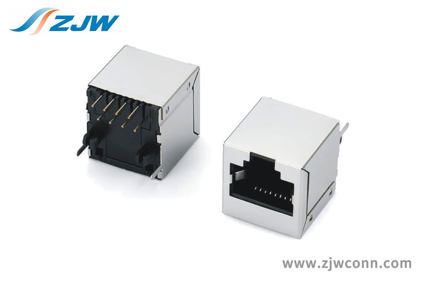 RJ-52E-1X1PORT-180°DIP