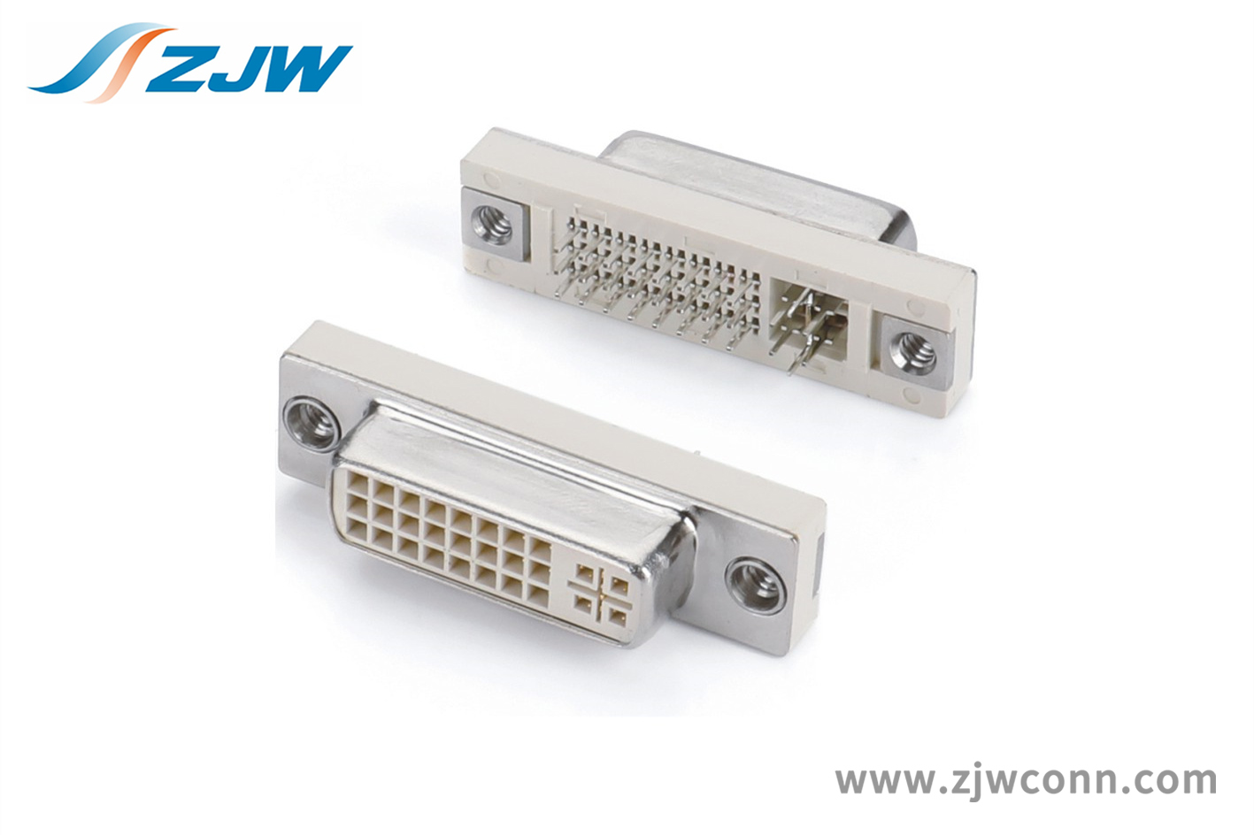 DVI24+5白180°铆合