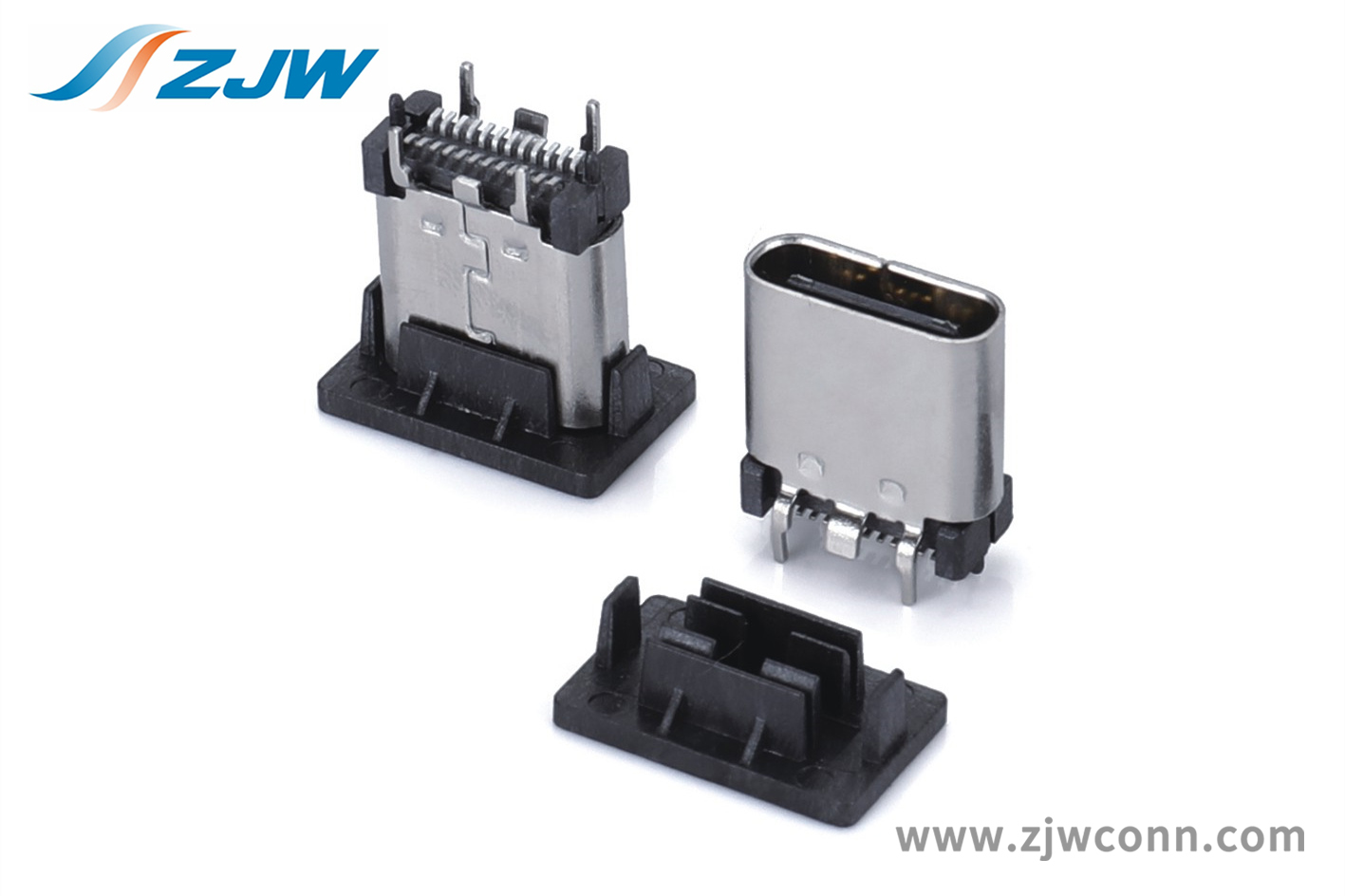 TYPE-C母座24PIN 直立式SMT