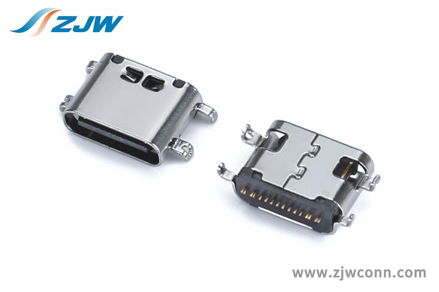 TYPE-C母座16PIN卧贴沉板0.8mm