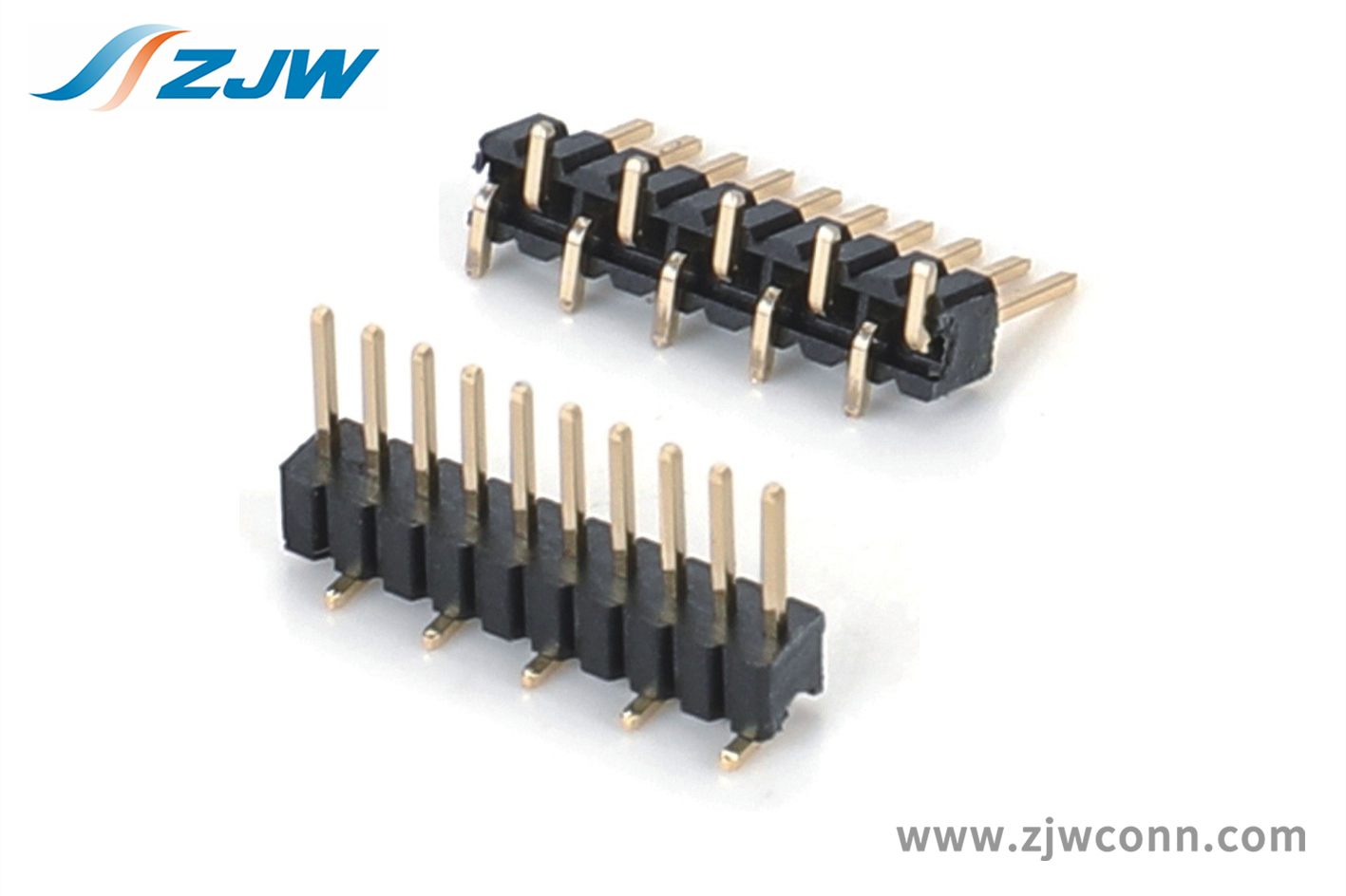 排针1.27mm错位贴SMT