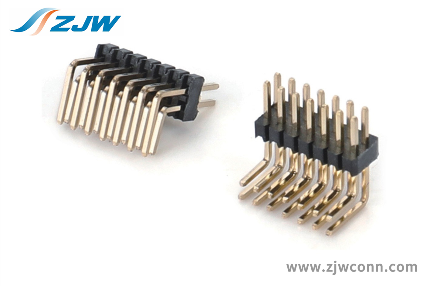 排针1.27mm双排90°