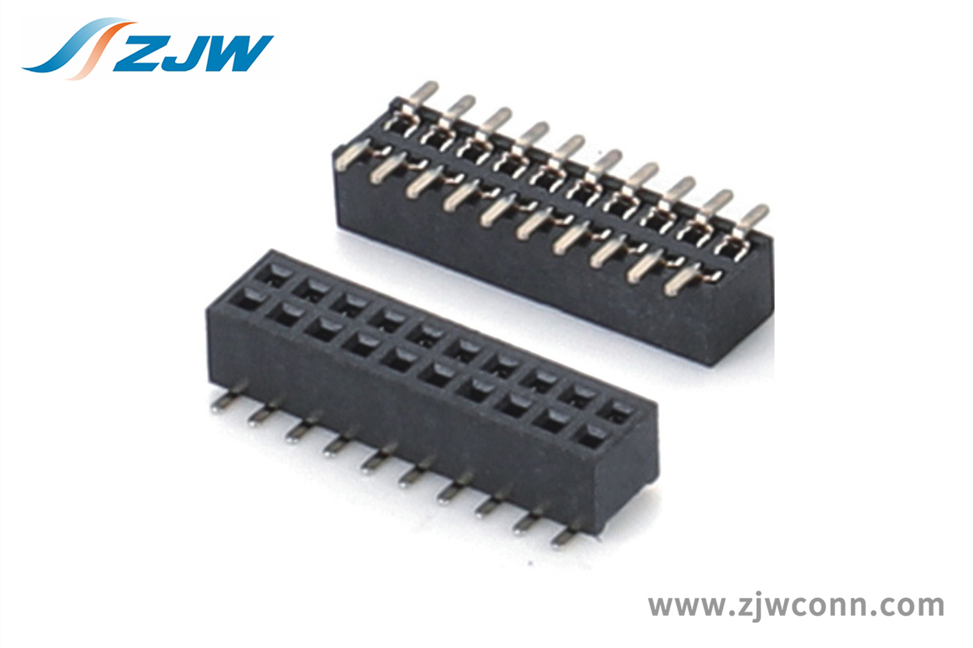排母1.0mm双排SMT