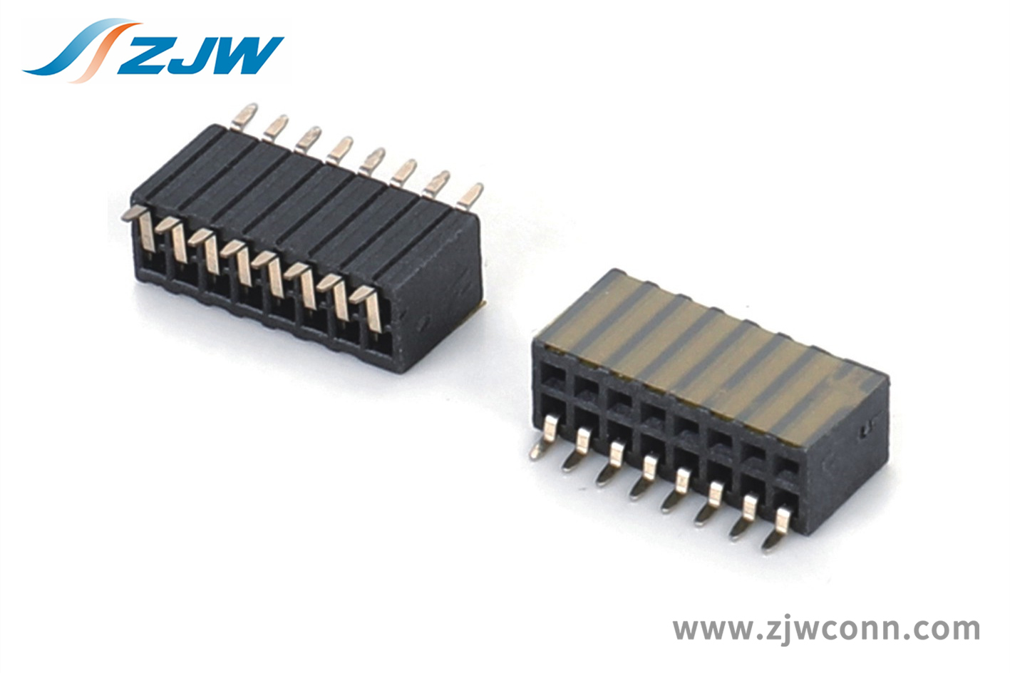 排母2.54mm双侧插SMT