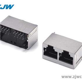 RJ-52E-1X2PORT-180°DIP