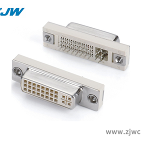DVI24+5白180°铆合