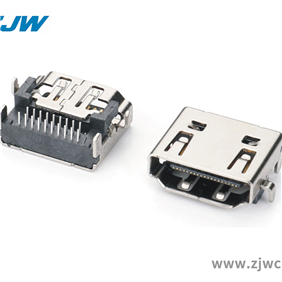 HDMI AF FEMALE正向沉板DIP H4.37mm
