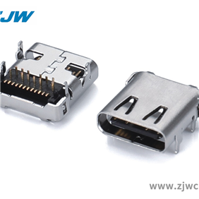 TYPE-C母座24PIN DIP+SMT TYPE