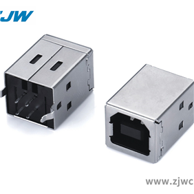USB2.0 B母 板上直脚