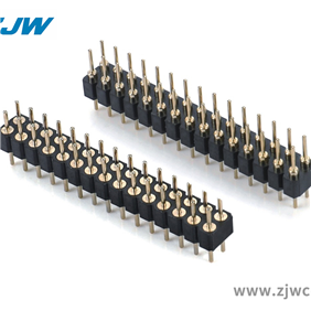 2.54mm双头针 双排180°