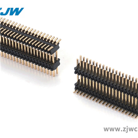 排针0.8mm双排SMT