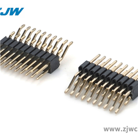 排针1.27mm双排卧贴