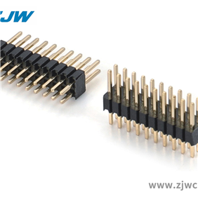 排针1.27mm双排180°