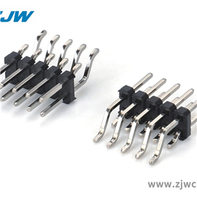 排针2.54mm双排卧贴