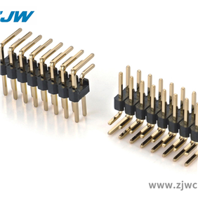 排针2.54mm双排90°