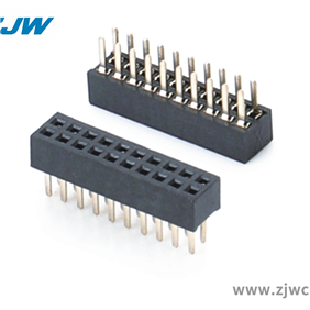 排母1.0mm双排180°