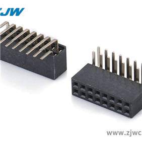 排母1.27mm双排90°