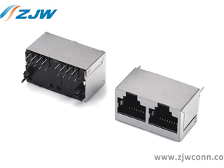RJ-52E-1X2PORT-180°DIP