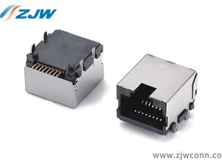 RJ-5JS-1X1PORT-90°SMT