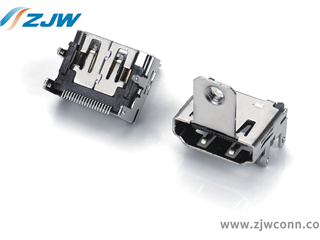 HDMI A 母 19PIN SMT 带耳