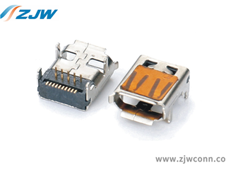 HDMI DTYPE 19P SMT母座(前插后贴)