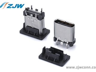 TYPE-C母座24PIN 直立式SMT