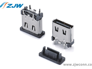 TYPE-C母座16PIN 直立式SMT