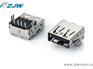 USB2.0 DIP90°无卷边