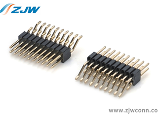 排针1.27mm双排卧贴