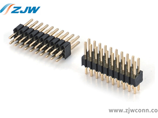 排针1.27mm双排180°