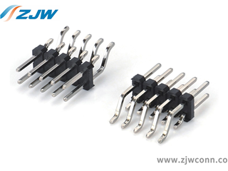 排针2.54mm双排卧贴