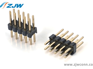排针2.54mm双排180°
