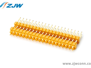 排针2.54mm双塑加高180°
