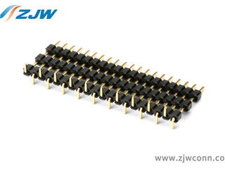 排针2.54mm单排三塑加高SMT