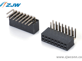 排母1.27mm双排90°